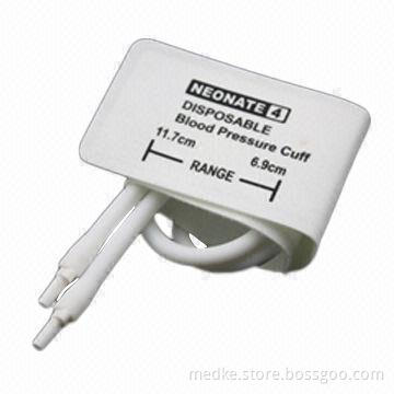 Neonate Disposable NIBP Cuff, Double Tube 6.9-11.7cm